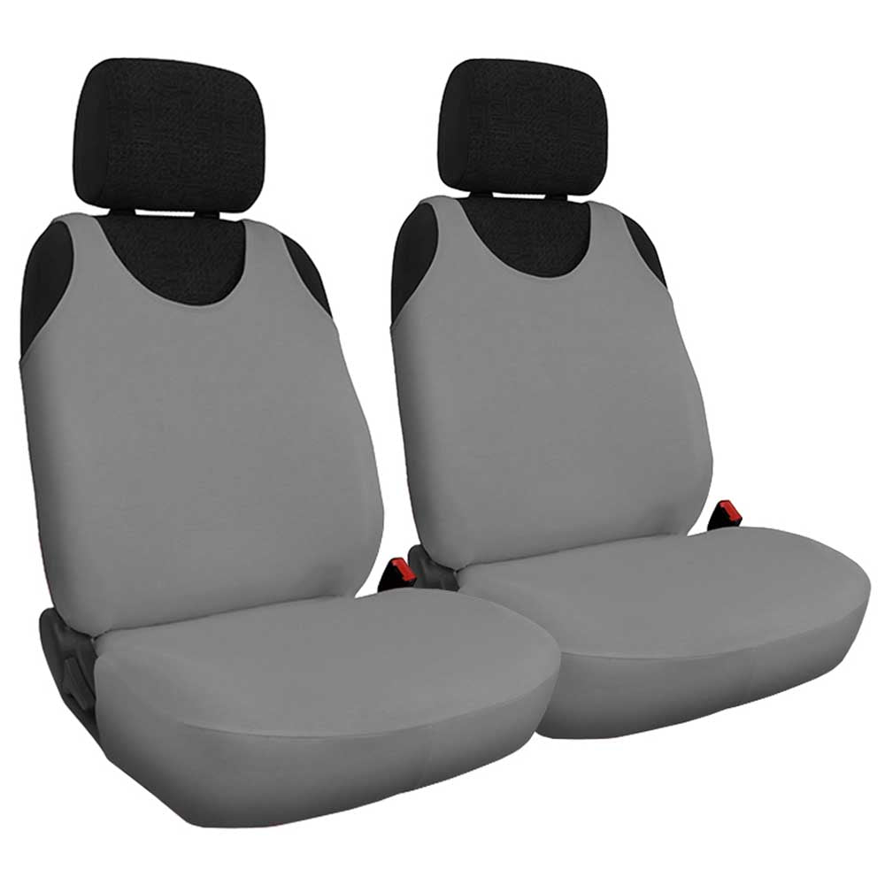 Bawelniane Univerzális trikó üléshuzat világos szürke színben 