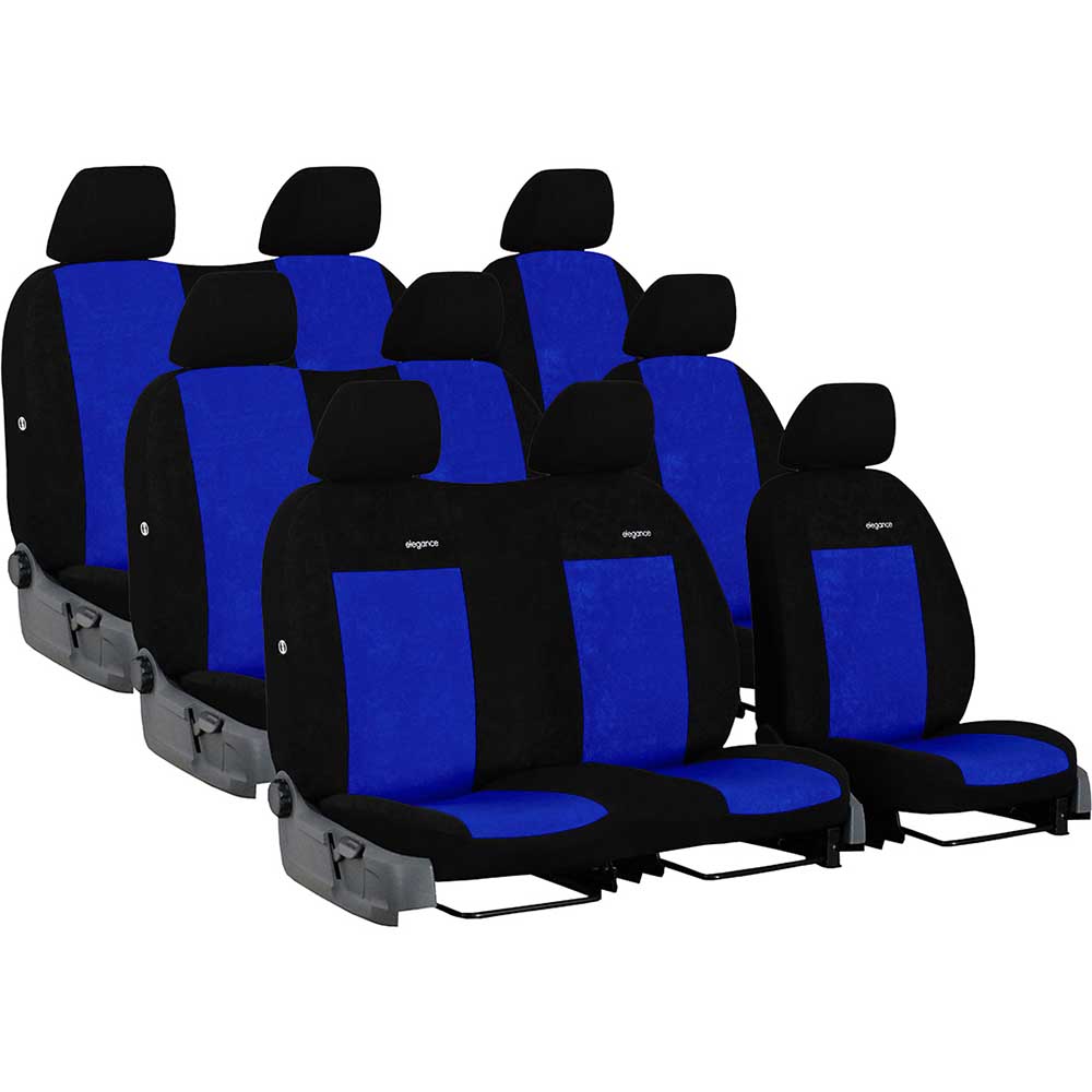 Opel Vivaro I 9 SZEMÉLYES üléshuzat Elegance 2001-2014 | 8 SZÍNBEN