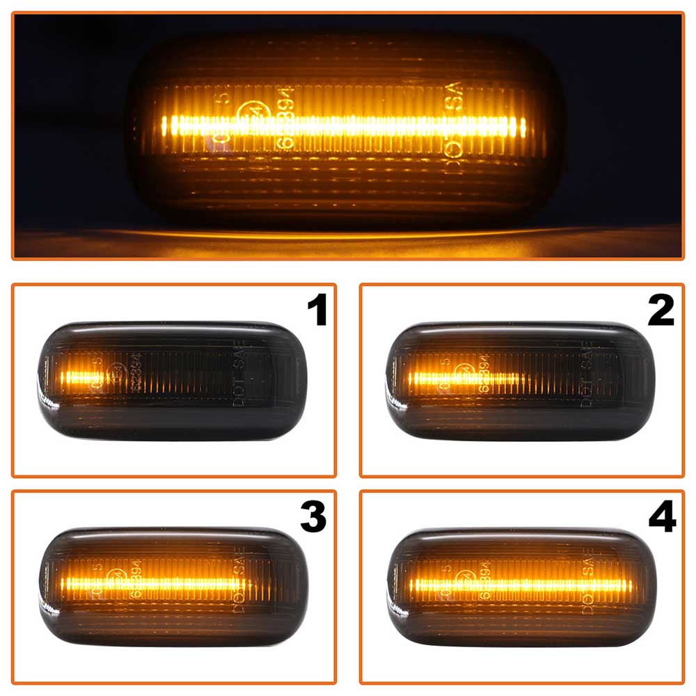 Audi A6 C6 jobb-bal oldali index lámpa 2004-2008