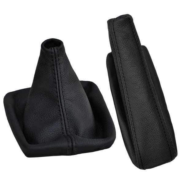 BMW E46 bőr váltószoknya és kézifékszoknya szett