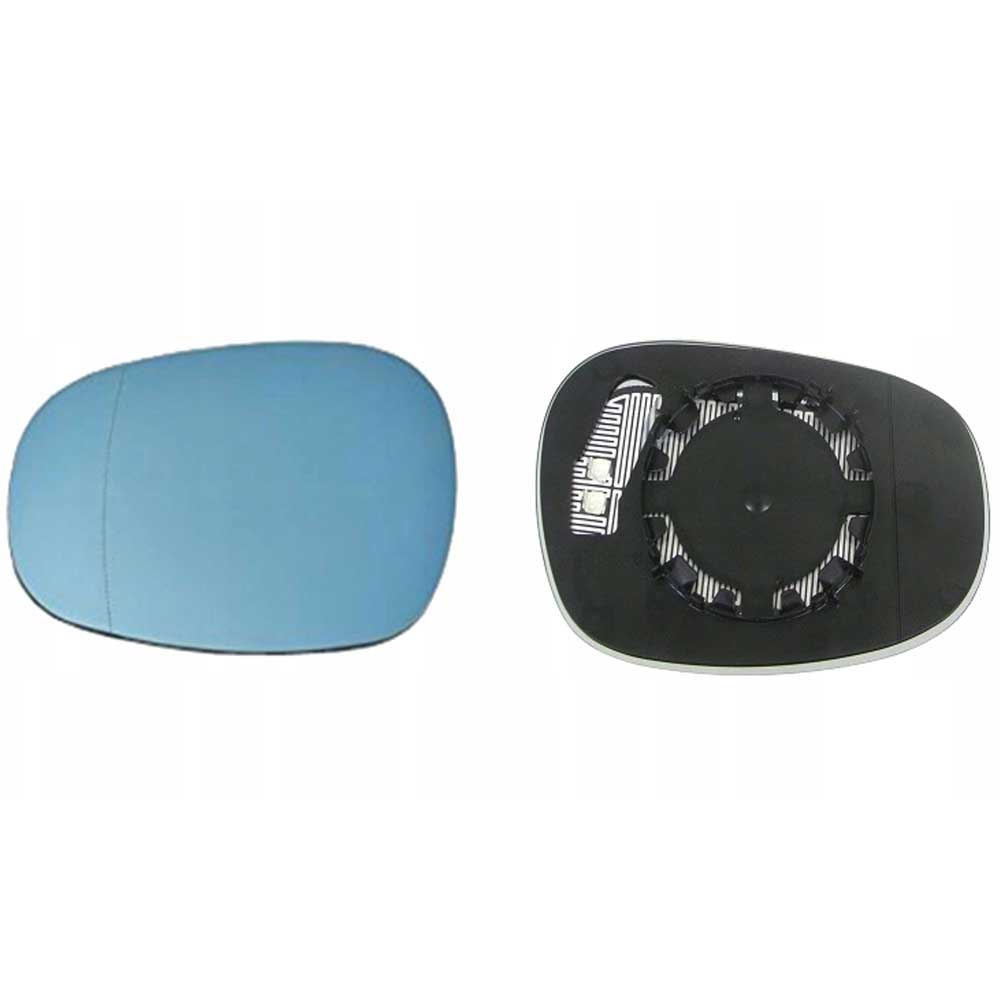 BMW 1 bal oldali fűthető, kék színű visszapillantó tükörlap 2003-2012