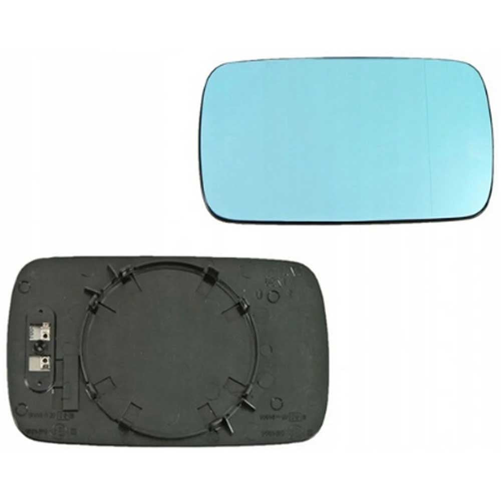 BMW 3 Compact jobb oldali fűthető, kék színű visszapillantó tükörlap 2001-2005