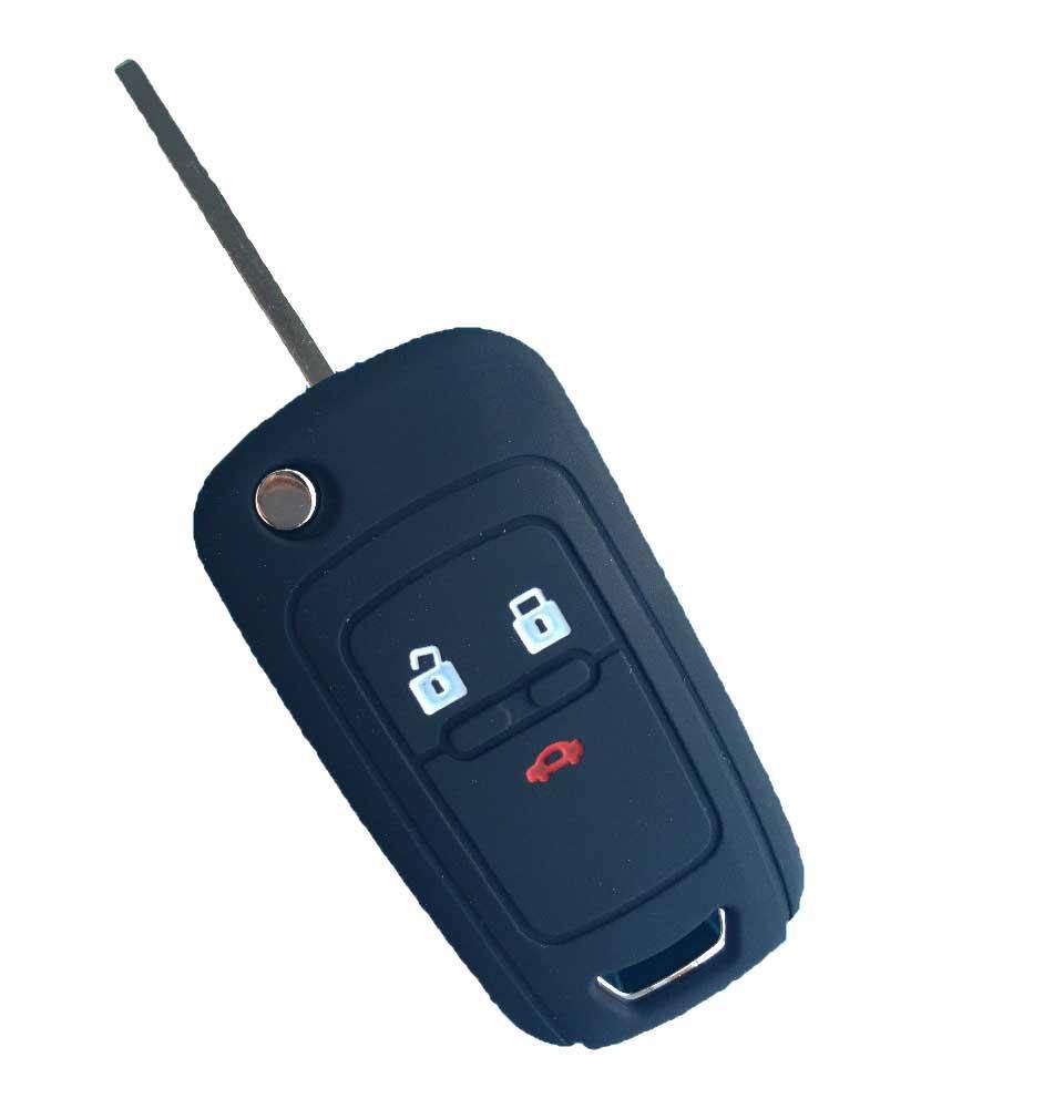 Chevrolet szilikon tok 3 gombos