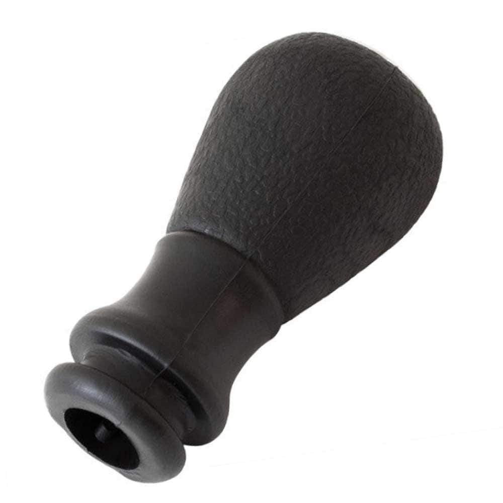 Fekete színű, 5 sebességes Citroen váltógomb.