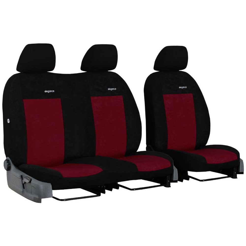 Toyota Proace City (3 személyes) üléshuzat Elegance 2018- bordó színben