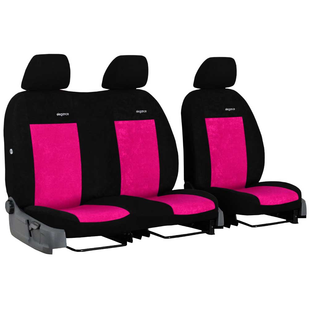 Citroen Jumper II (3 személyes) üléshuzat Elegance 2007- pink színben