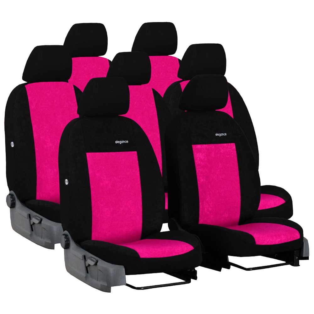 Hyundai Santa FE II (7 személyes) üléshuzat Elegance 2006-2012 pink színben