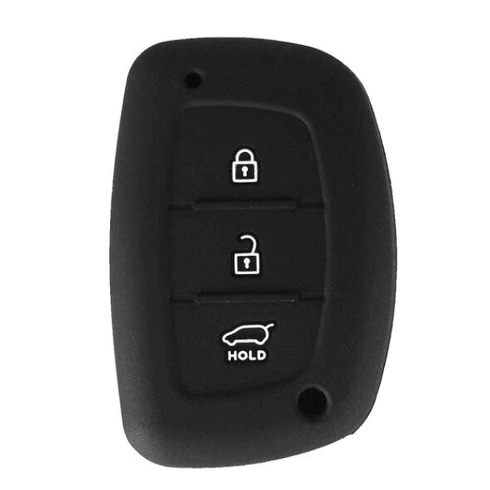 Hyundai kulcs szilikon tok fekete