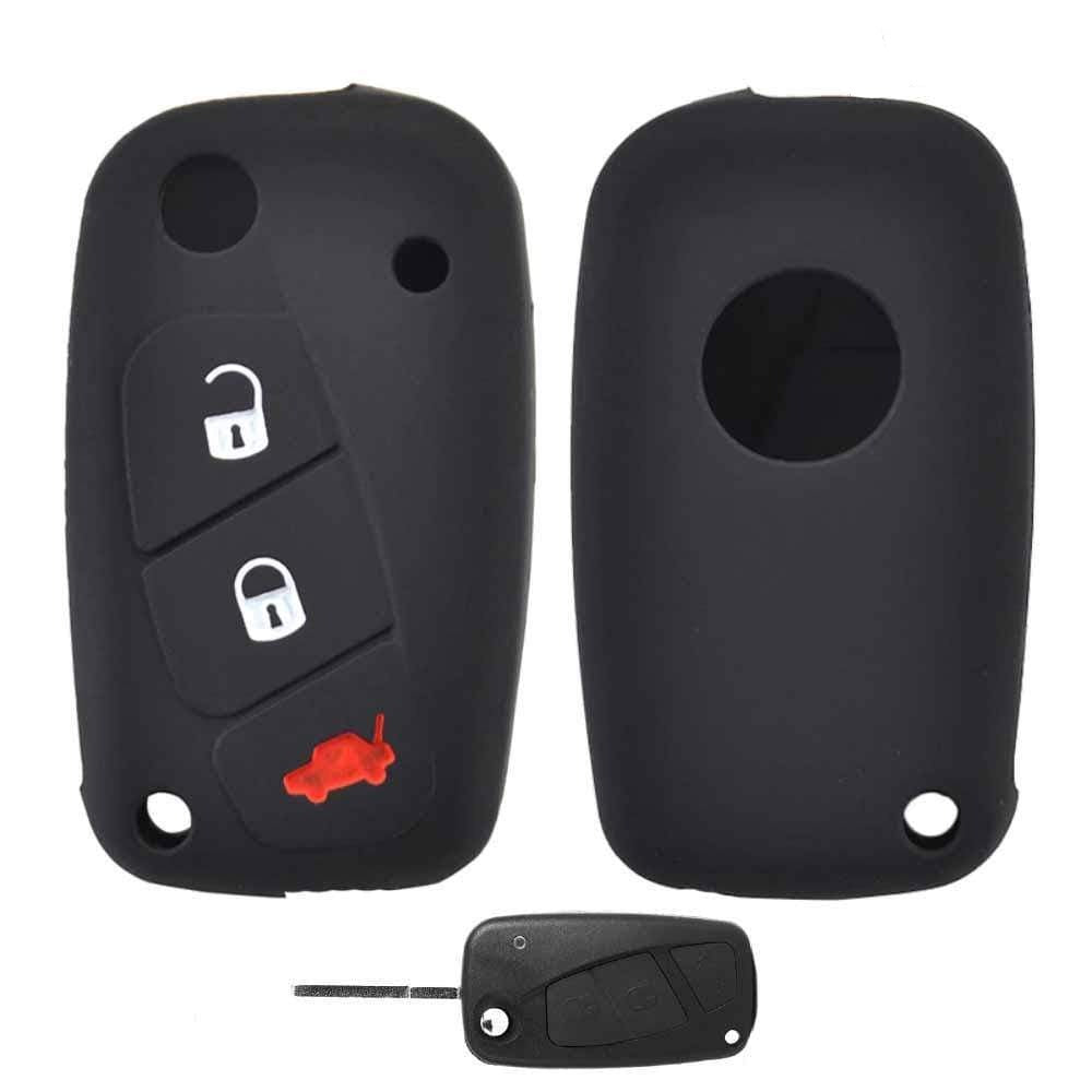 Fiat szilikon tok 3 gombos