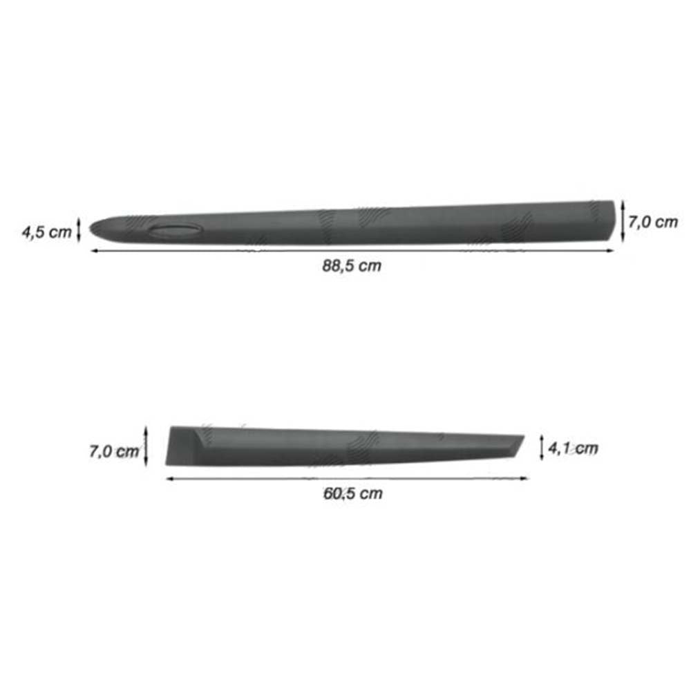 Ford Fiesta oldalsó díszléc 2008-