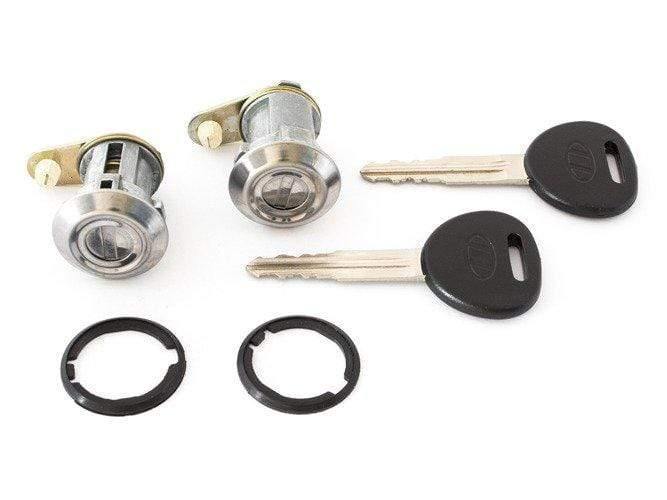 Hyundai Atos Prime első ajtó zárbetét, zárhenger készlet