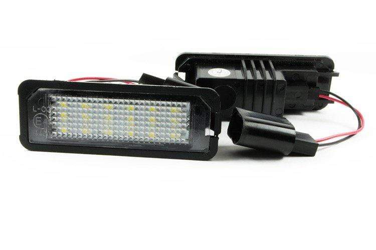 Iluminare LED plăcuță de înmatriculare VW Amarok, Eos, Golf, Lupo, Beetle, Passat, Phaeton, Scirocco, Touareg