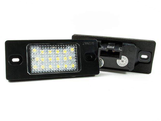 VW Bora, Golf, Passat, Tiguan, Touareg, Porsche Cayenne iluminare LED număr înmatriculare