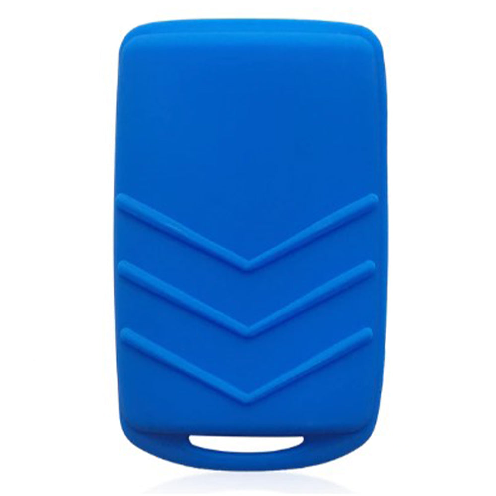Mazda 1 gombos szilikon tok, kék színben.