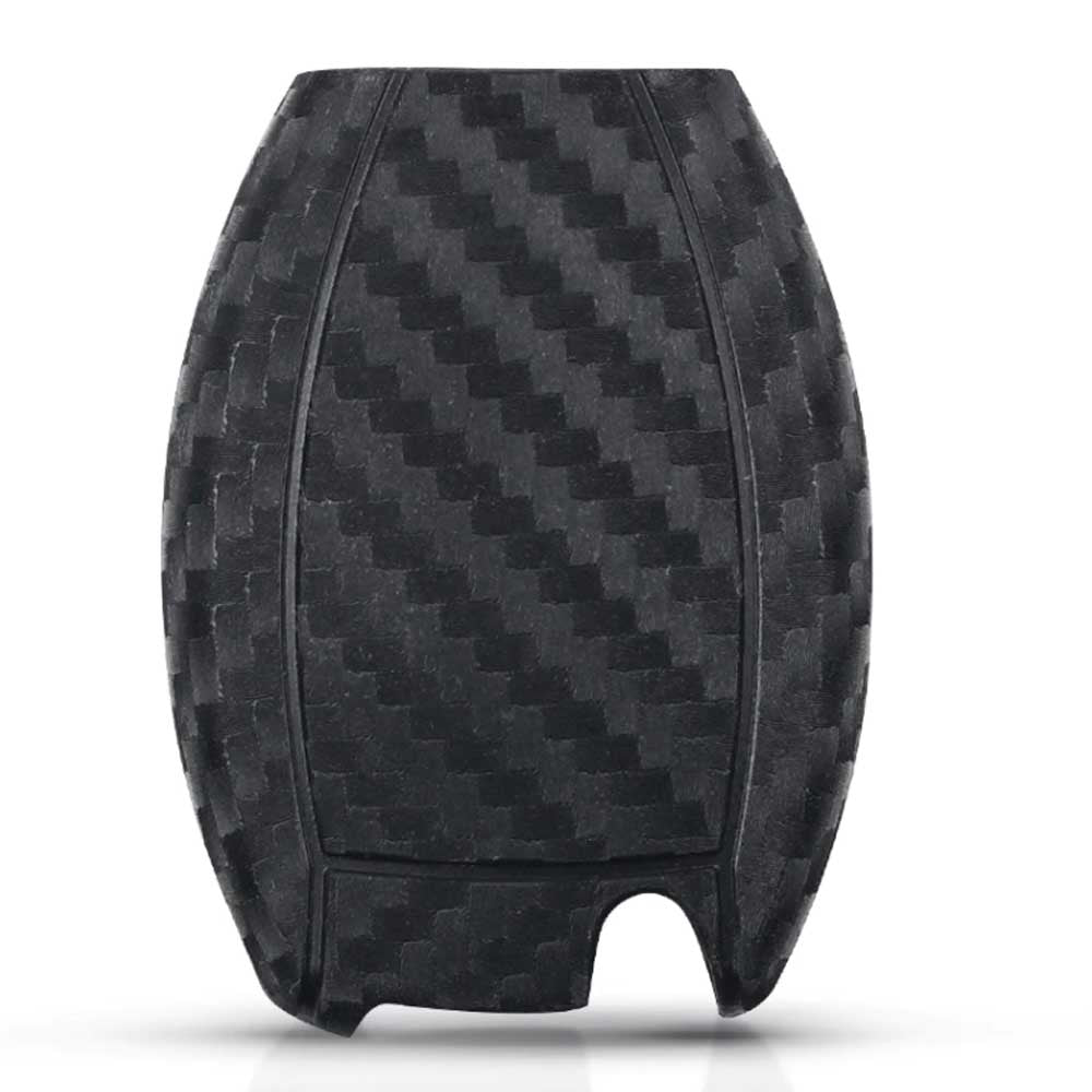 Mercedes szilikon tok Carbon 3 gombos