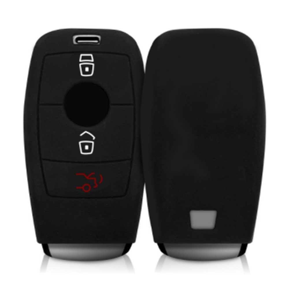 Mercedes Benz 3 gombos kulcs szilikon tok