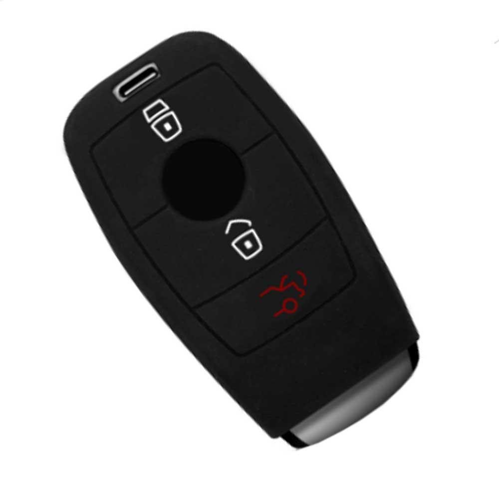 Mercedes Benz 3 gombos kulcs szilikon tok