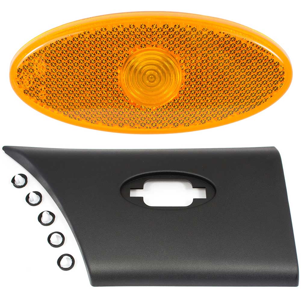 Opel Movano B bal hátsó díszléc helyzetjelzővel 2010-