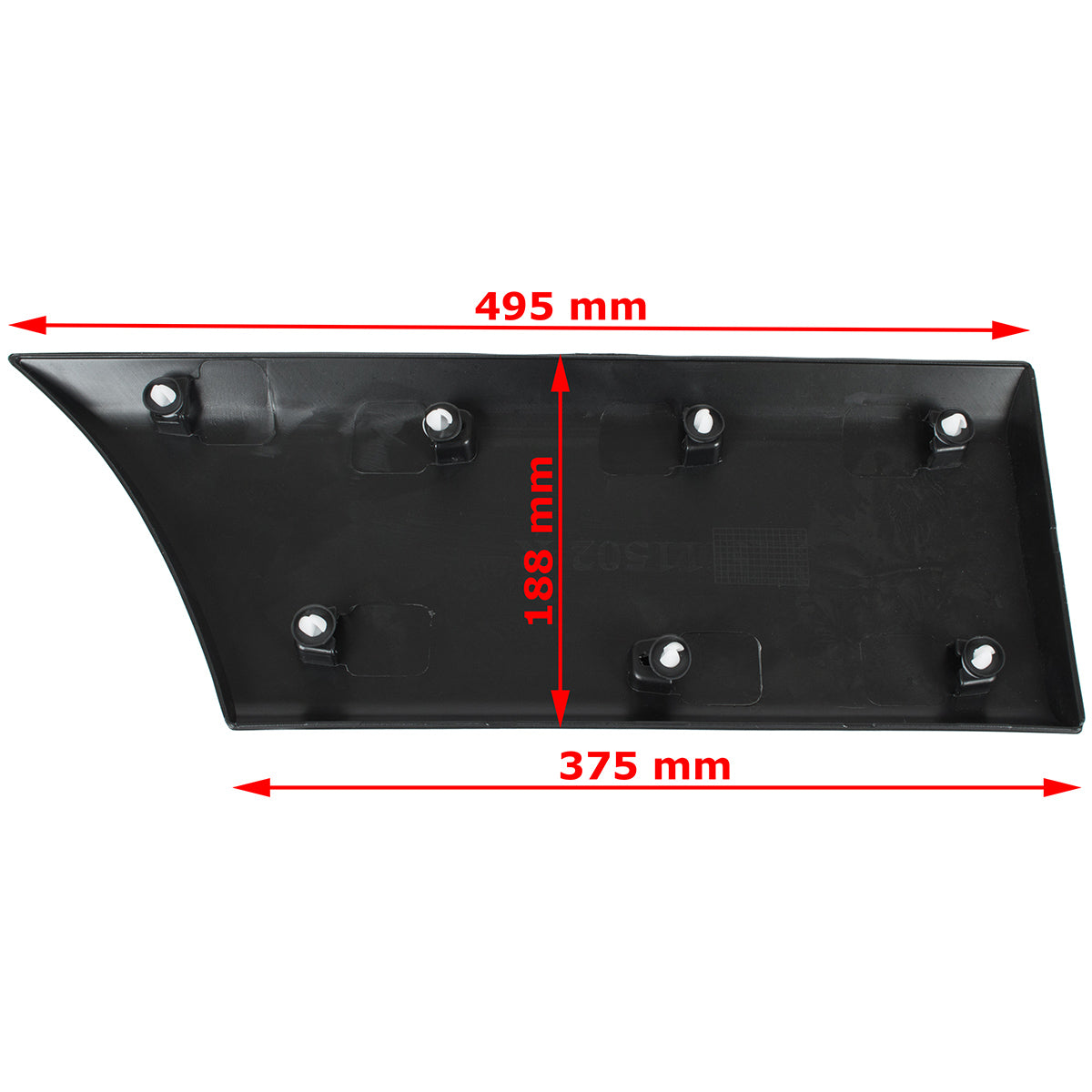 Opel Movano B bal oldali díszléc 2010-