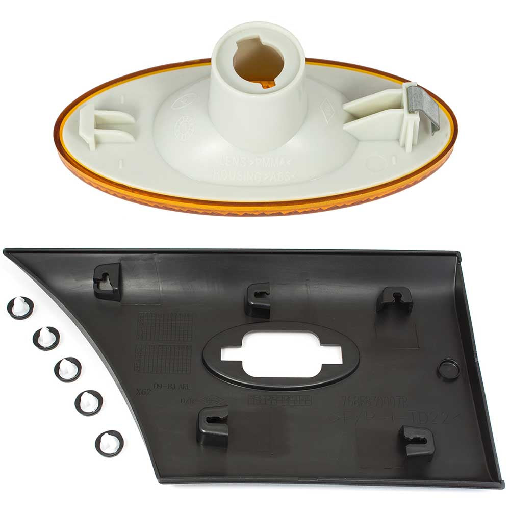 Opel Movano B jobb hátsó díszléc helyzetjelzővel 2010-