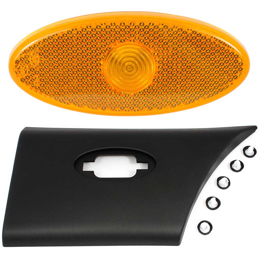 Opel Movano B jobb hátsó díszléc helyzetjelzővel 2010-