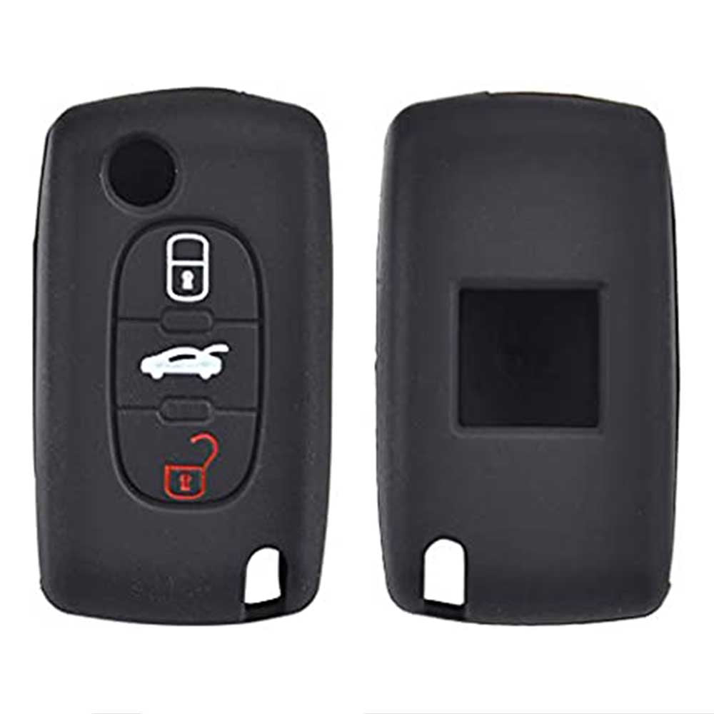 Citroen szilikon tok 3 gombos 