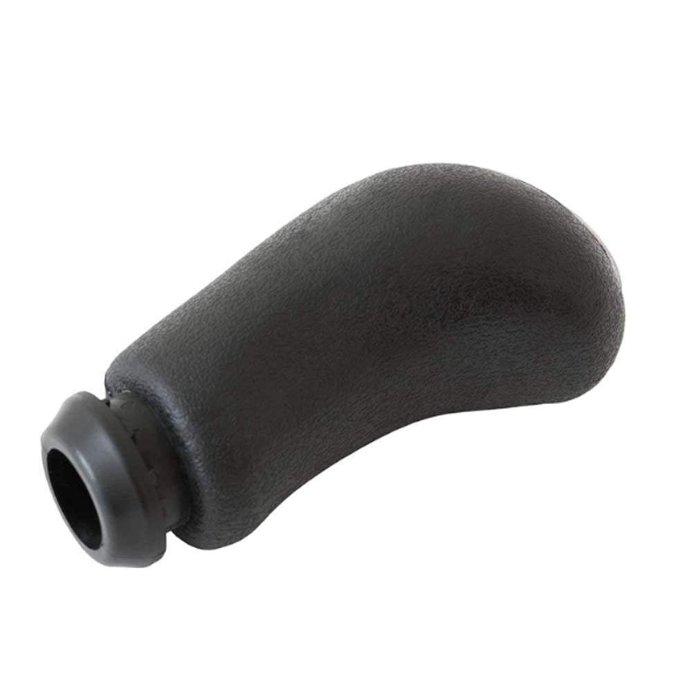 Fekete színű Renault váltógomb.