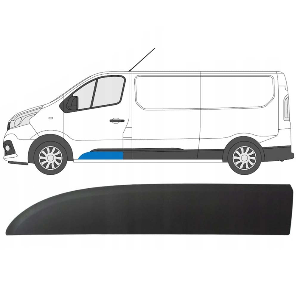 Opel Vivaro B bal első ajtó díszléc 2014-2018