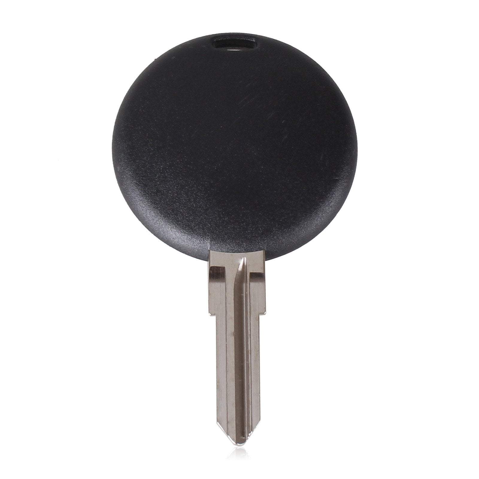 Fekete színű, 3 gombos Smart kulcs hátulja.