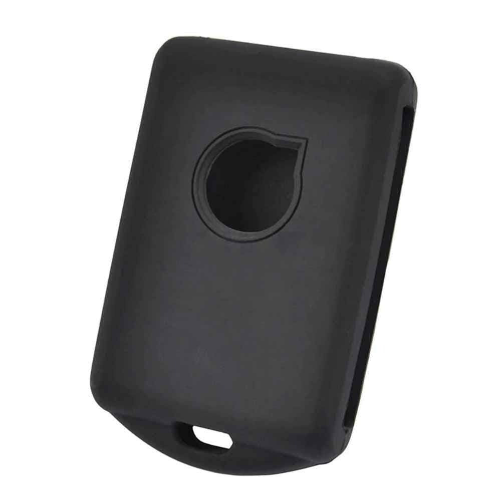 Fekete színű, 1 gombos Volvo kulcs szilikon tok.