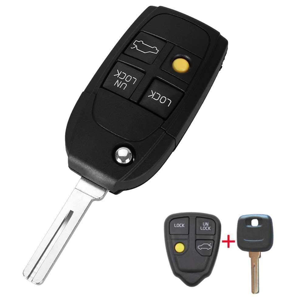 Volvo kulcs távirányító átalakító, 4 gombos